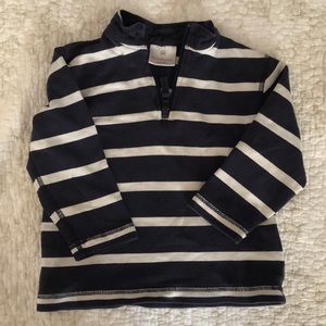 Hanna Andersson Striped Cotton Pullover 100 4T